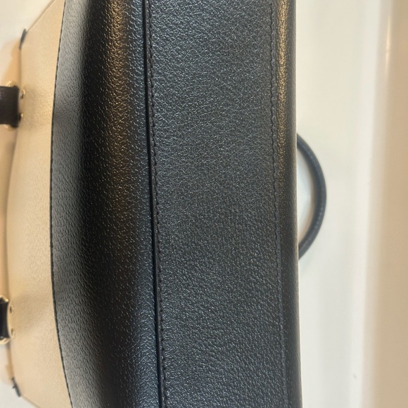 Kate Spade Cedar Street Colorblock Hayden CrossbodySatchel - Ivory/Cream & Black - Picture 11 of 13